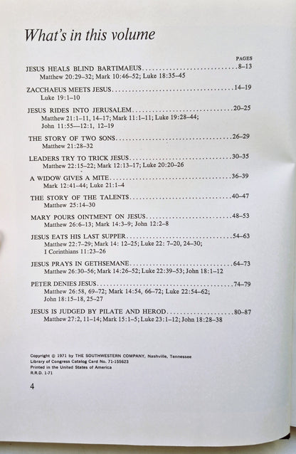 Family Bible Library Band 8: Der lebendige Erlöser Herausgeber V. Gilbert Beers (Sehr guter Zustand, 1971, HC, 192 Seiten. The Southwestern Co.)