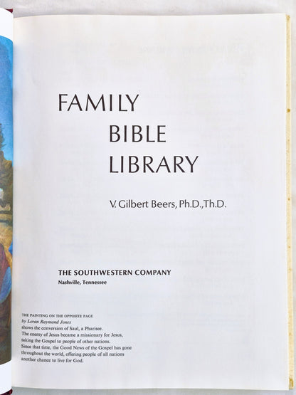 Family Bible Library Bd. 9: To All the World Herausgeber V. Gilbert Beers (Sehr gut, 1971, HC, 192 S. The Southwestern Co.)