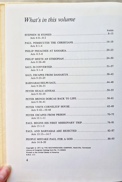 Family Bible Library Bd. 9: To All the World Herausgeber V. Gilbert Beers (Sehr gut, 1971, HC, 192 S. The Southwestern Co.)