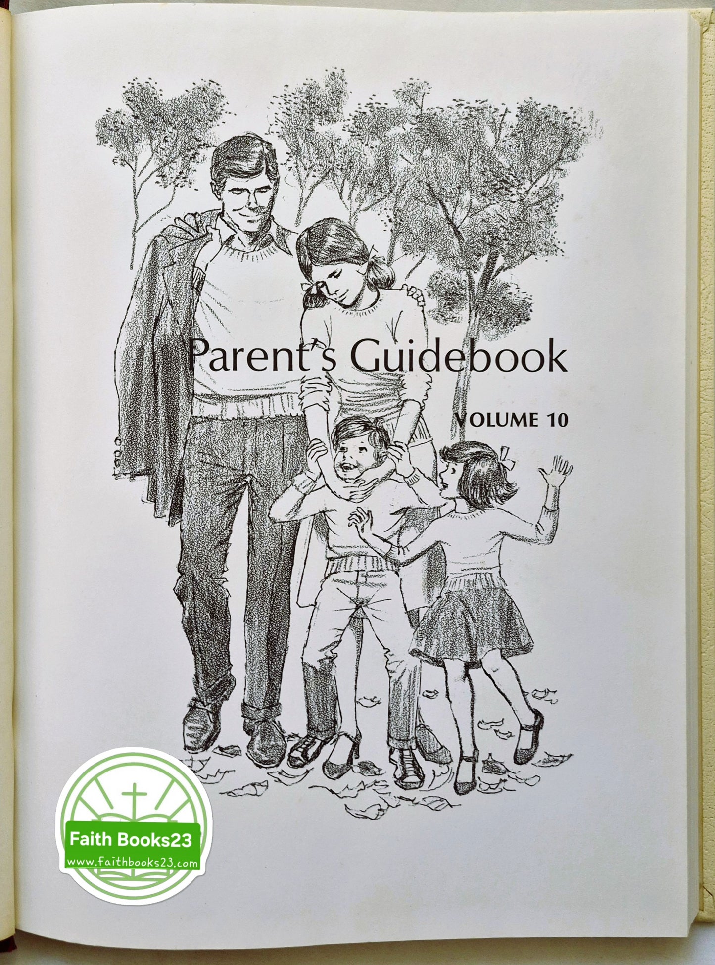 Family Bible Library Vol. 10: Parent's Guidebook editor V. Gilbert Beers (Very good, 1971, HC, 192 pgs. The Southwestern Co.)