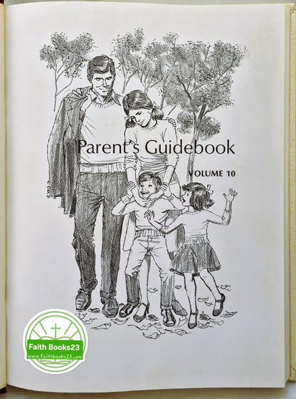 Family Bible Library Vol. 10: Parent's Guidebook editor V. Gilbert Beers (Very good, 1971, HC, 192 pgs. The Southwestern Co.)