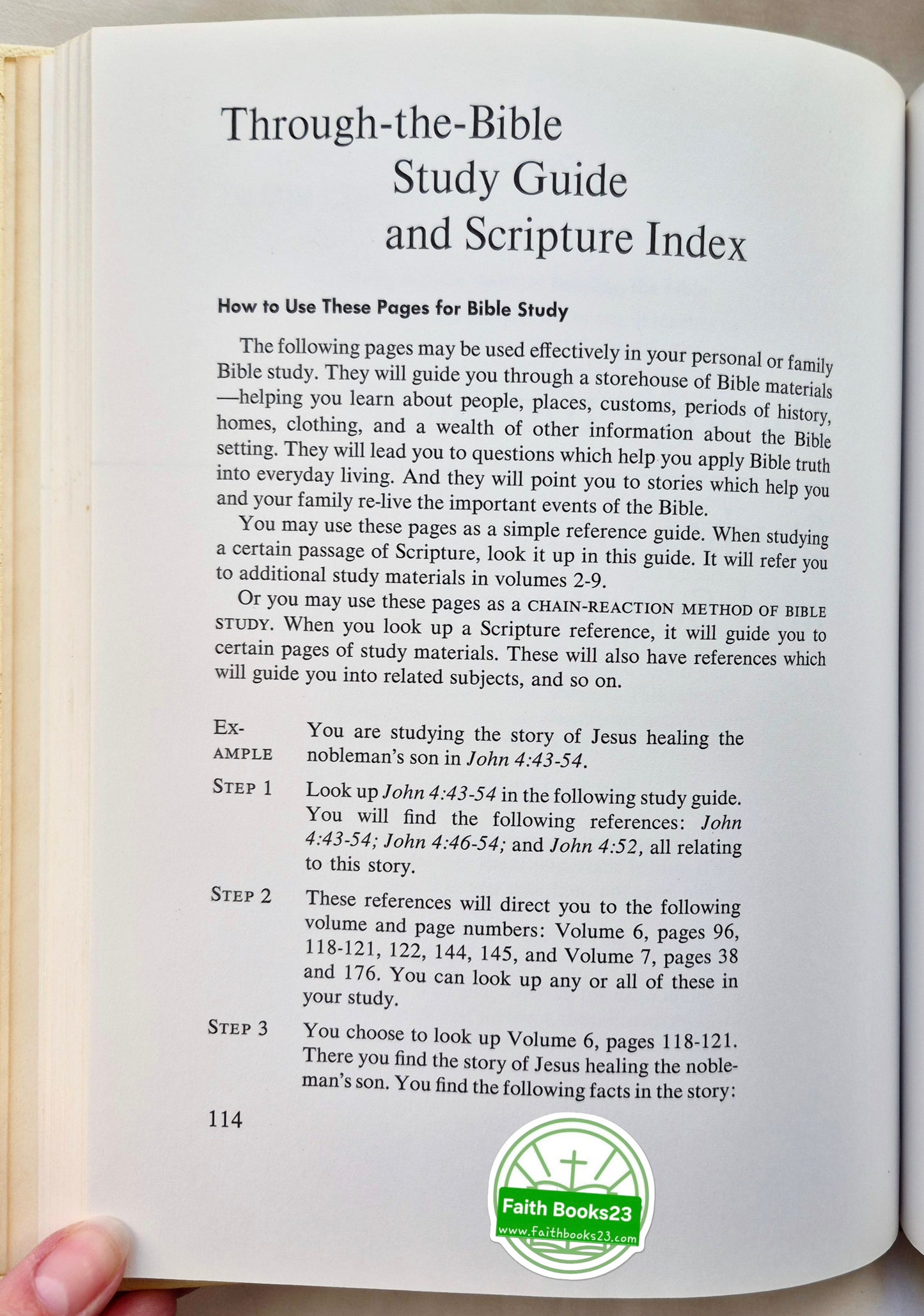 Family Bible Library Vol. 10: Parent's Guidebook editor V. Gilbert Beers (Very good, 1971, HC, 192 pgs. The Southwestern Co.)