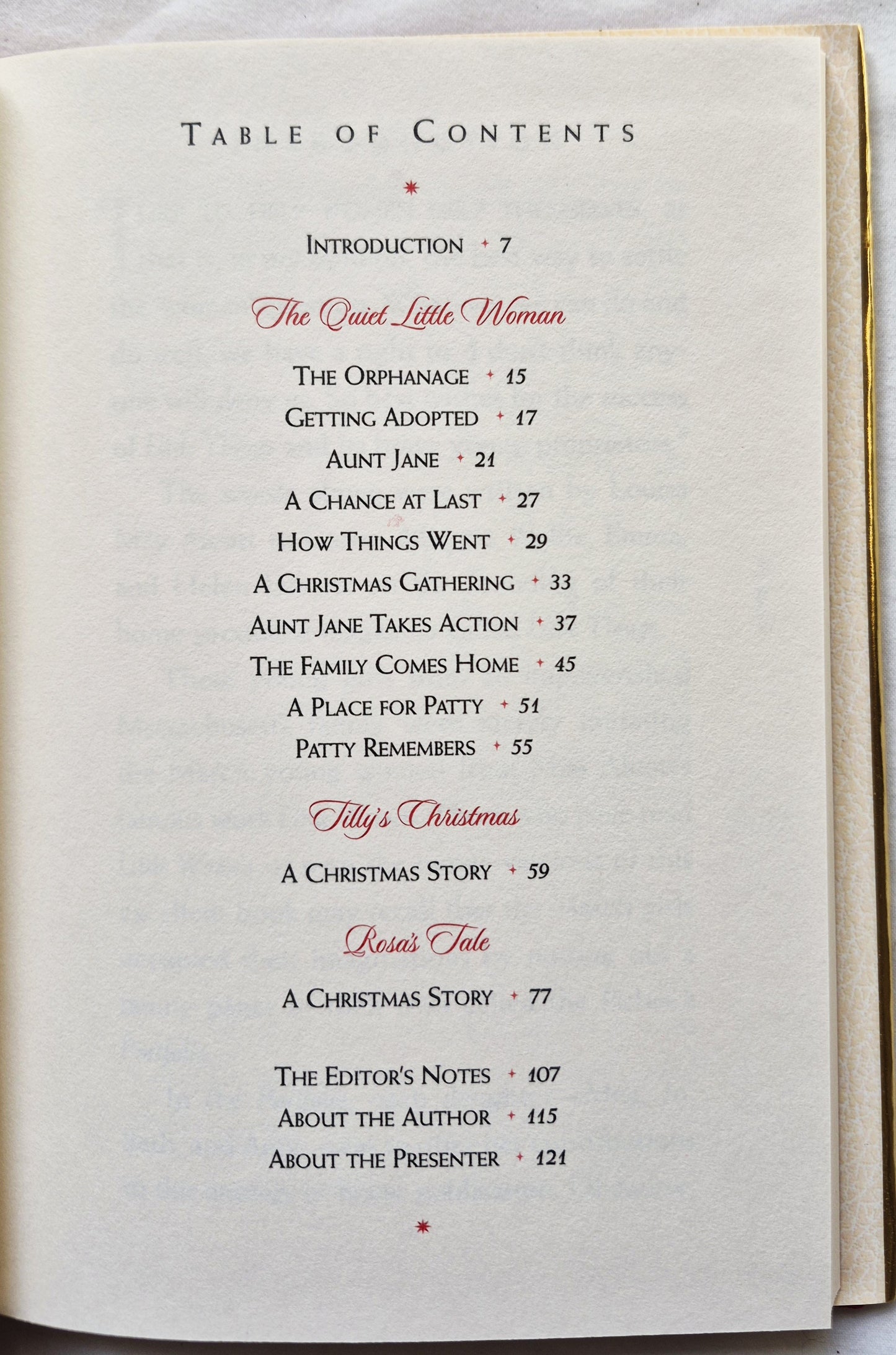 The Quiet Little Woman: Eine Weihnachtsgeschichte von Louisa May Alcott (Sehr gut, 1999, geb., 122 S., Honor Books)