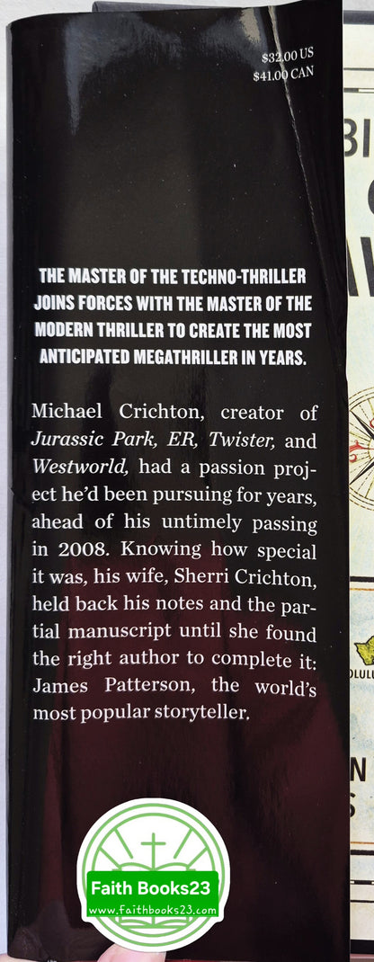 Eruption von Michael Crichton; James Patterson (Wie neu, 2024, gebunden, 426 S., Little, Brown & Co.)