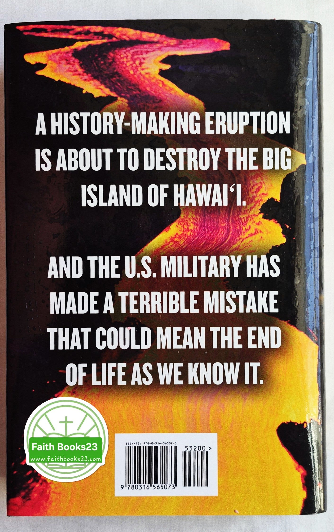 Eruption von Michael Crichton; James Patterson (Wie neu, 2024, gebunden, 426 S., Little, Brown & Co.)
