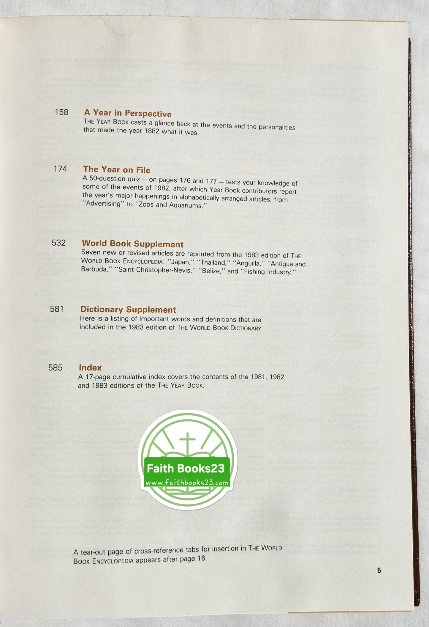 Das World Book Jahrbuch 1983 (Sehr gut, 1978, gebunden, 608 Seiten, World Book-Childcraft)