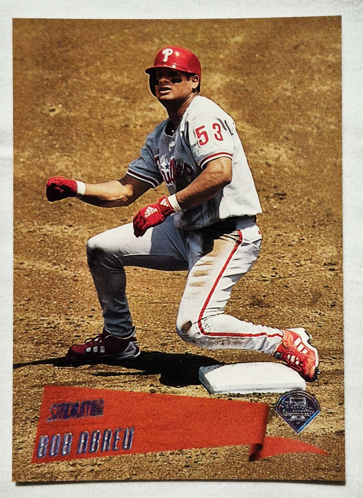 2000 Stadium Club Bob Abreu Philadelphia Phillies #74 Baseballkarte TOPPS