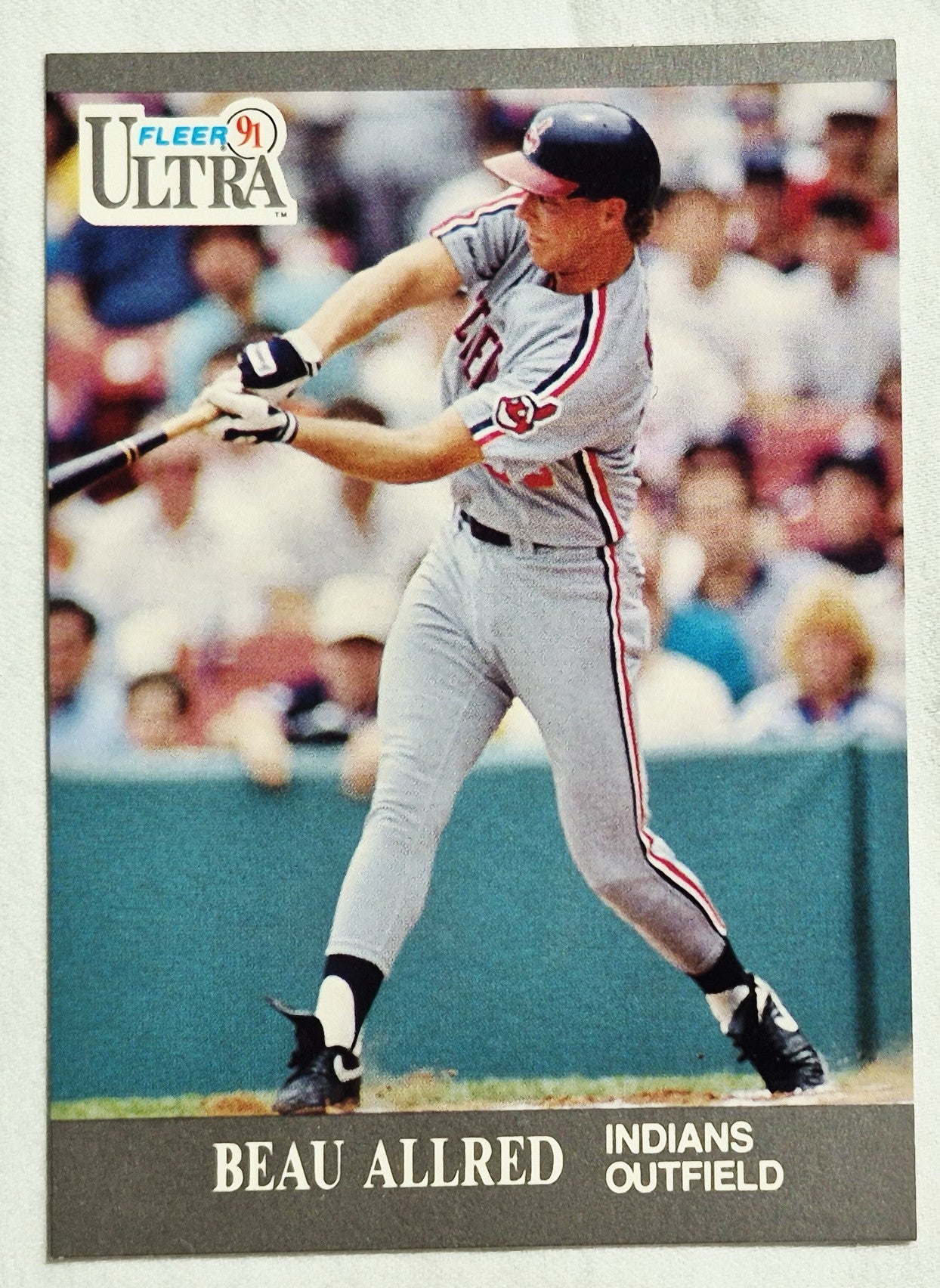 Allred Beau Cleveland Indians Outfield 1991 Fleer Ultra #101 (Exzellent)