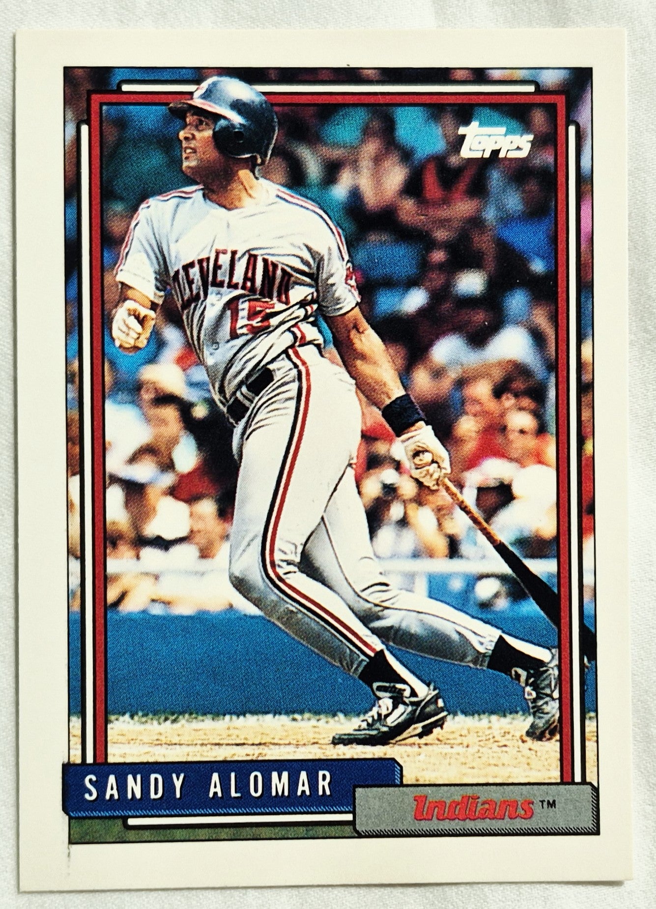 Alomar Sandy Cleveland Indians 1992 Topps #420 (Ausgezeichnet)