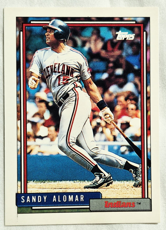 Alomar Sandy Cleveland Indians 1992 Topps #420 (Excellent)