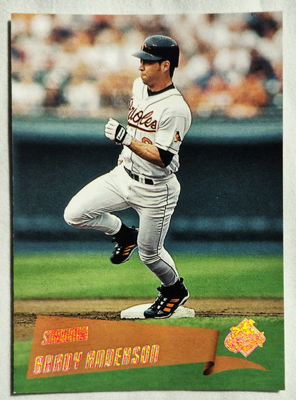 2000 Stadium Club Brady Anderson Baltimore Orioles #94 Baseball Card TOPPS
