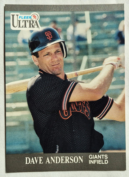 Anderson Dave San Francisco Giants 1991 Fleer Ultra #314 (Exzellent)