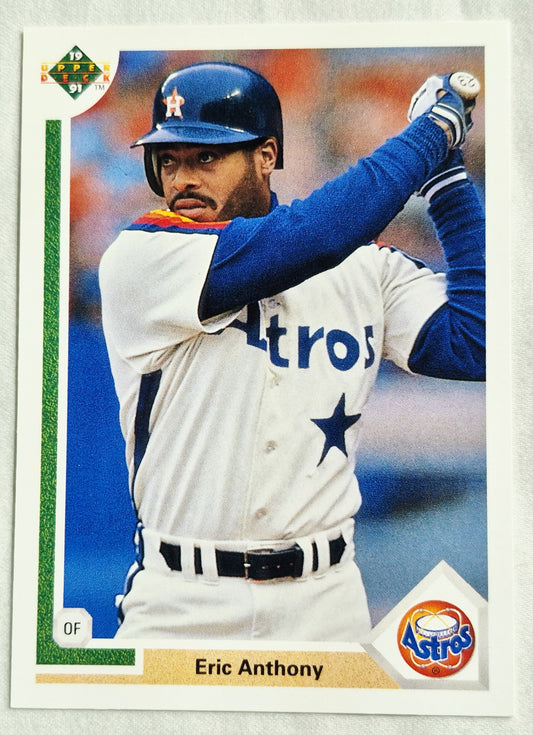 Anthony Eric Houston Astros 1991 Upper Deck #533 (Excellent)