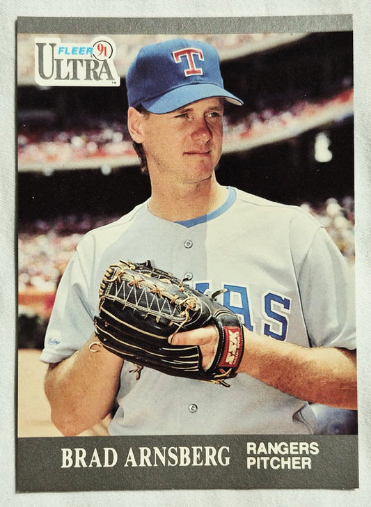 Arnsberg Brad Texas Rangers 1991 Fleer Ultra #346 (Excellent)