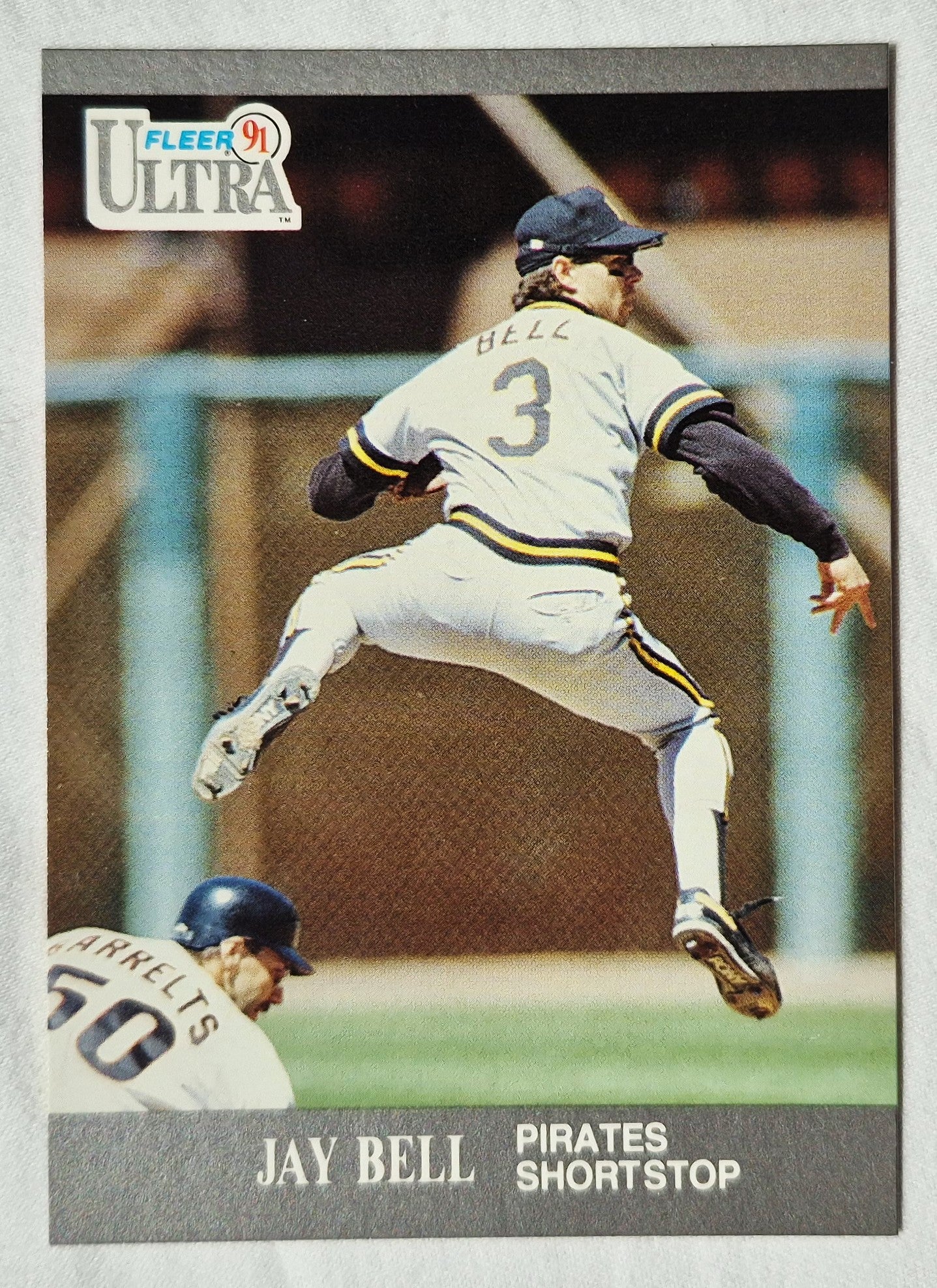 Jay Bell Pittsburgh Pirates Shortstop 1991 Fleer Ultra #274 Baseballkarte (Exzellent)