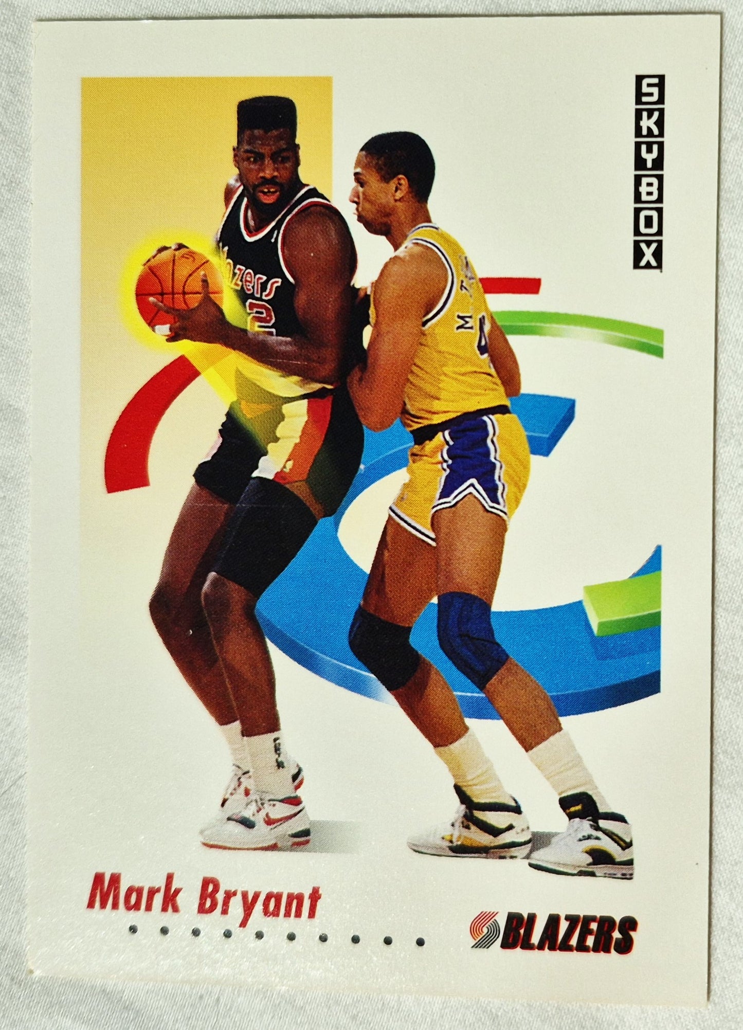 Mark Bryant Portland Trail Blazers 1991-92 Skybox #234 Basketballkarte (Exzellent)