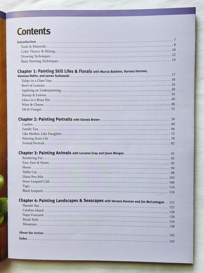 The Art of Basic Oil Painting by Marcia Baldwin; Glenda Brown et al SEHR GUT 2014 PBK 144 S. Walter Foster/Quarto Pub.
