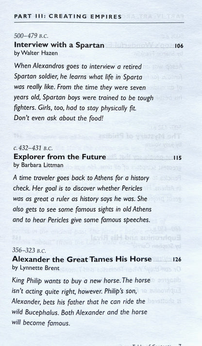 Nextext Stories in History: Ancient Greece 2000-300 v. Chr. (wie neu, 2001, geb., 175 Seiten, McDougal Littell)