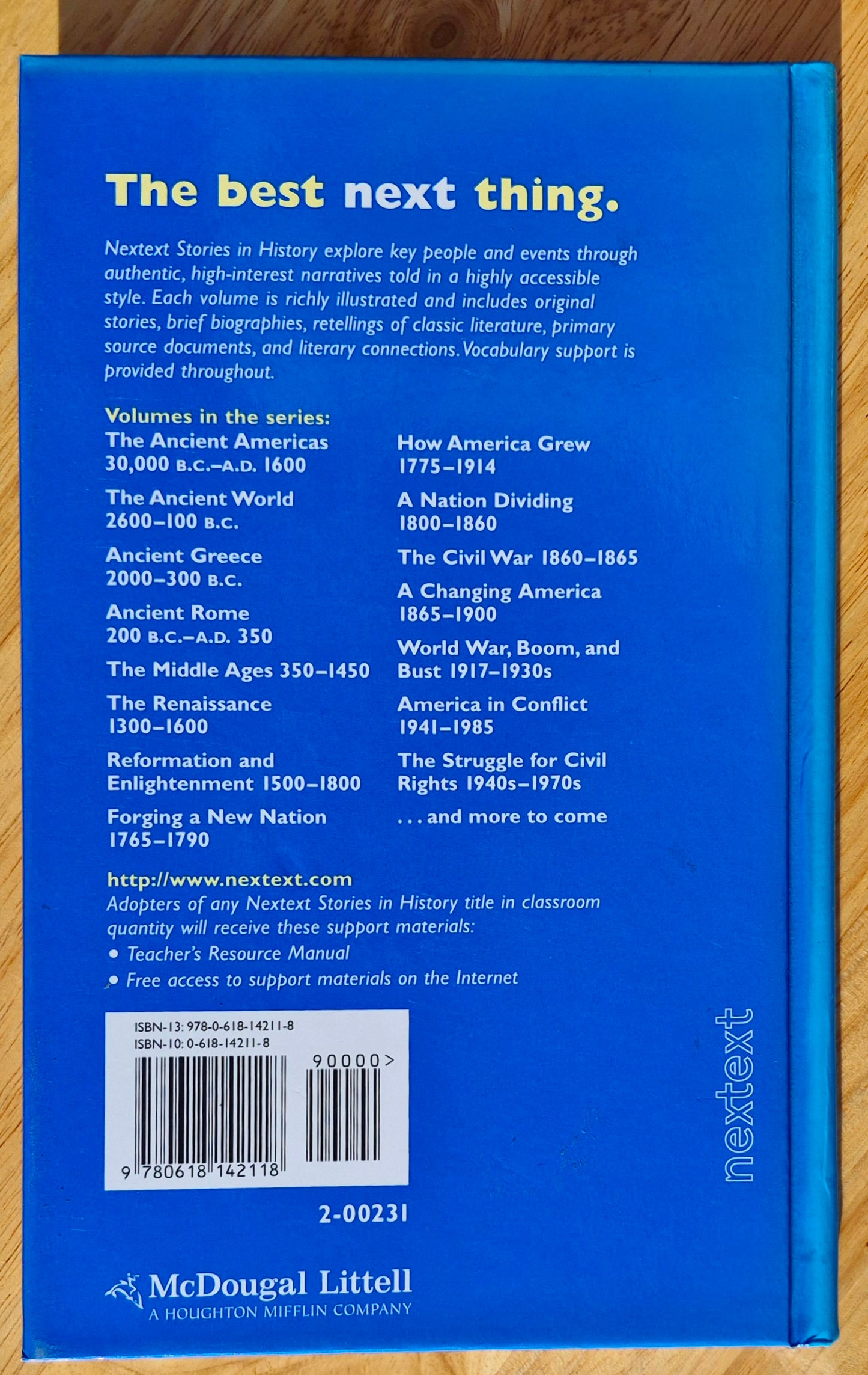 Nextext Stories in History: Ancient Greece 2000-300 v. Chr. (wie neu, 2001, geb., 175 Seiten, McDougal Littell)