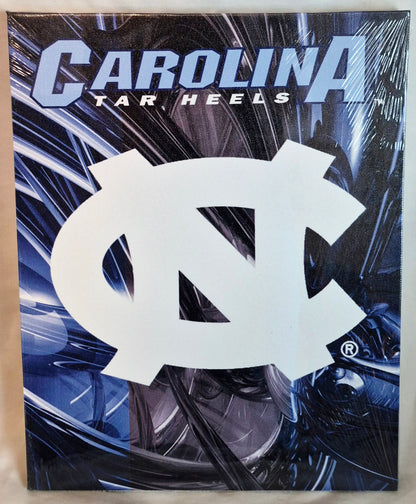Carolina Tar Heels 11x14 Leinwand Wandbehang Sport-Deko NEU