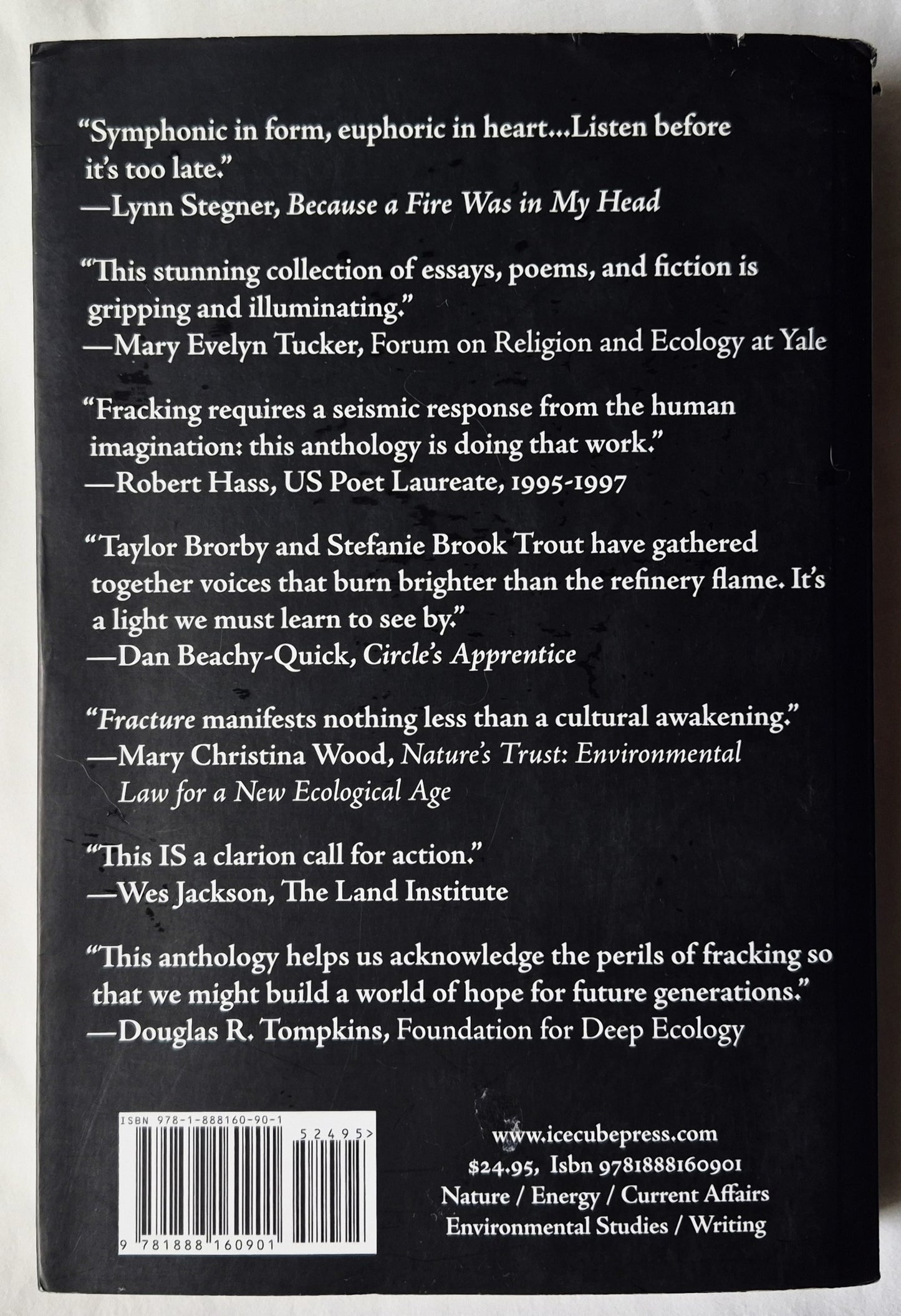 Fracture: Essays, Poems, and Stories on Fracking in America Herausgeber Taylor Brorby; Stefanie Brook Trout (Sehr gut, 2016, Broschiert, 466 S., Ice Cube Press)