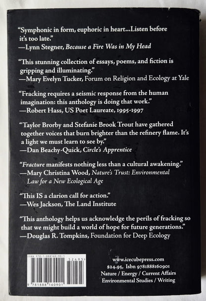 Fracture: Essays, Poems, and Stories on Fracking in America Herausgeber Taylor Brorby; Stefanie Brook Trout (Sehr gut, 2016, Broschiert, 466 S., Ice Cube Press)