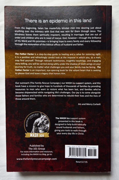 The Father Factor: Die Ämter von Ehemann und Vater zurückerobern von Jim und Merry Corbett (Sehr gut, 2019, Pbk, 358 Seiten, The 101 Group)