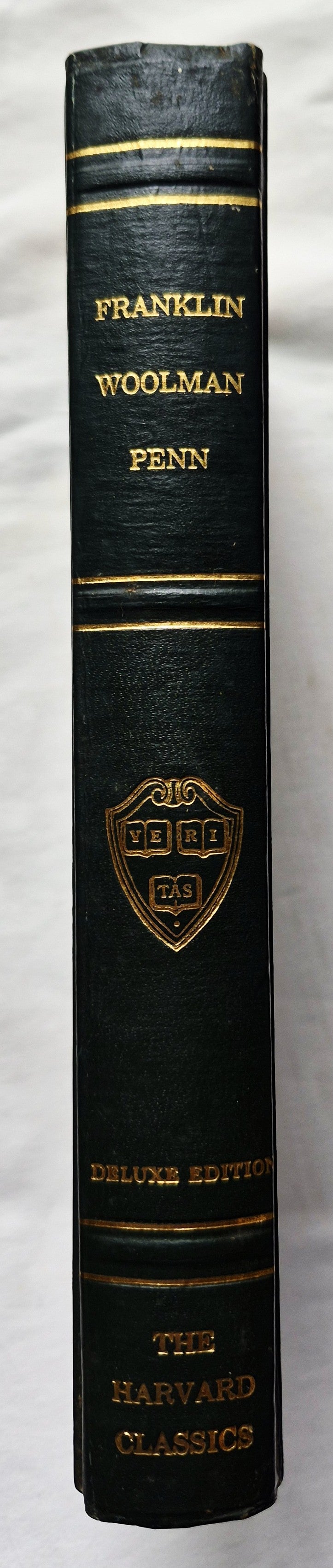 The Harvard Classics: The Autobiography of Benjamin Franklin; The Journal of John Woolman; Fruits of Solitude William Penn Herausgeber Charles W. Eliot (Gut, 1937, gebunden, 395 Seiten, P. F. Collier & Son)