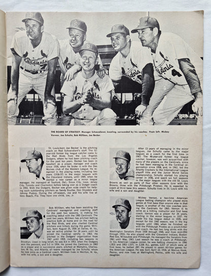 1965 St. Louis Cardinals Baseball World Champions 1965 Yearbook Gibson Brock (Good, Pbk)