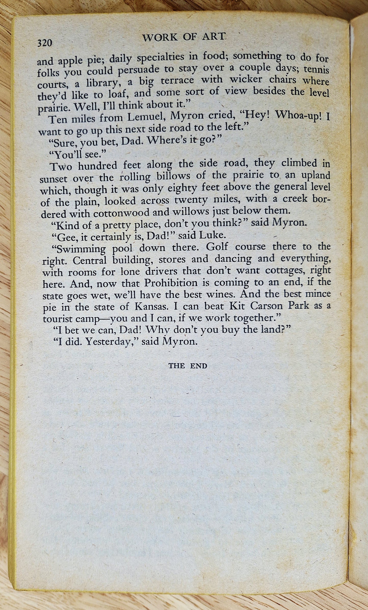 Work of Art von Sinclair Lewis (Gut, 1962, TB, 320 Seiten, Popular Library)