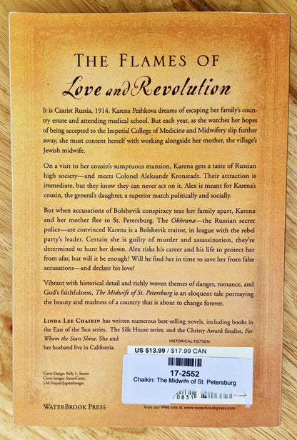 Die Hebamme von St. Petersburg von Linda Lee Chaikin (Sehr gut, 2007, Tb, WaterBrook Press, 335 Seiten)