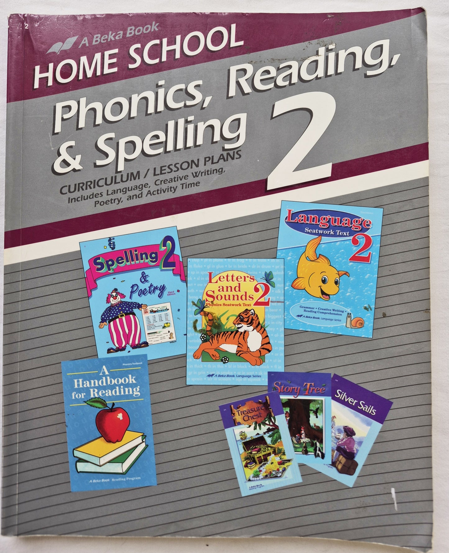 Abeka Homeschool Phonics, Reading & Spelling 2 Lehrplan/Stundenpläne 3. Auflage