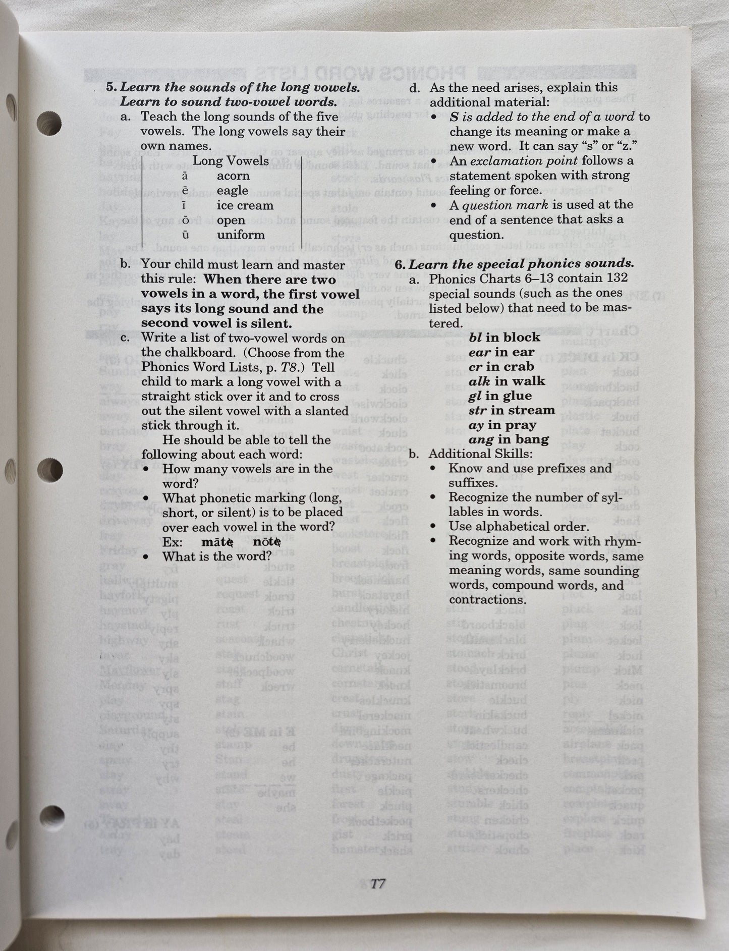 Abeka Homeschool Phonics, Reading & Spelling 2 Lehrplan/Stundenpläne 3. Auflage