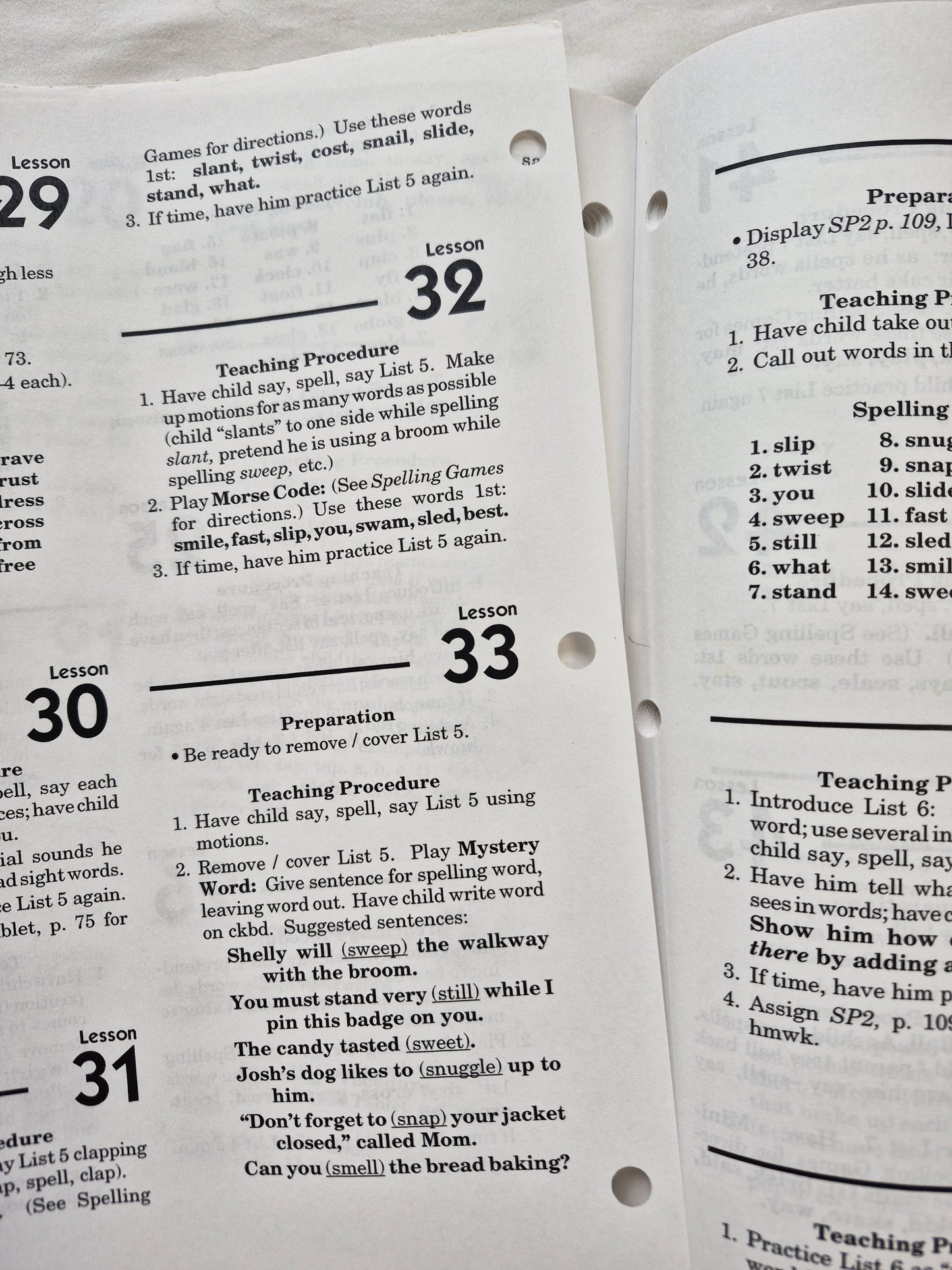 Abeka Homeschool Phonics, Reading & Spelling 2 Lehrplan/Stundenpläne 3. Auflage