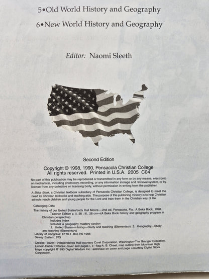 The History of the United States Grade 4 Teacher Guide 2nd Edition (Sehr gut, 2005, Spiralbindung, 344 S.)