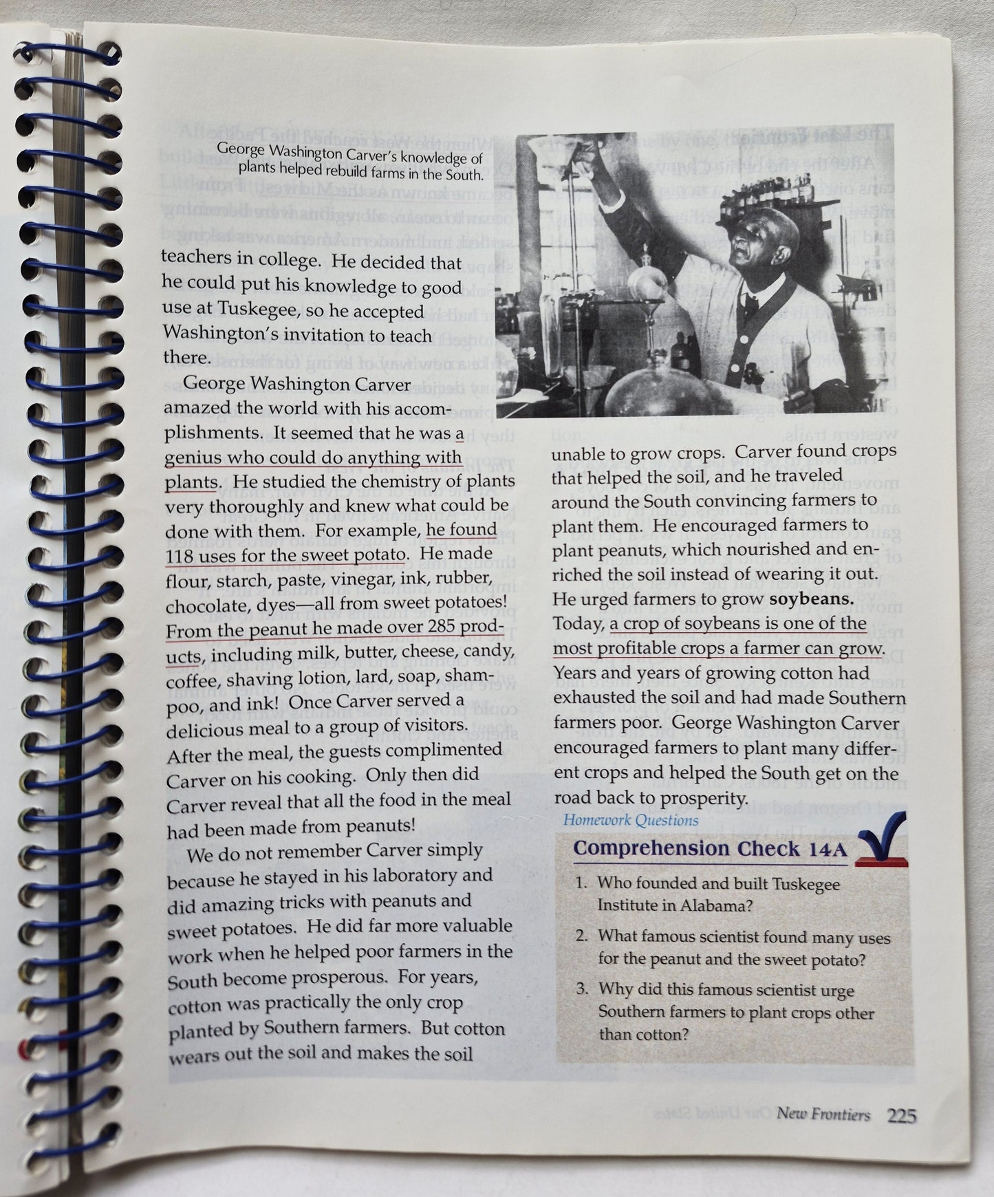The History of the United States Grade 4 Teacher Guide 2nd Edition (Sehr gut, 2005, Spiralbindung, 344 S.)