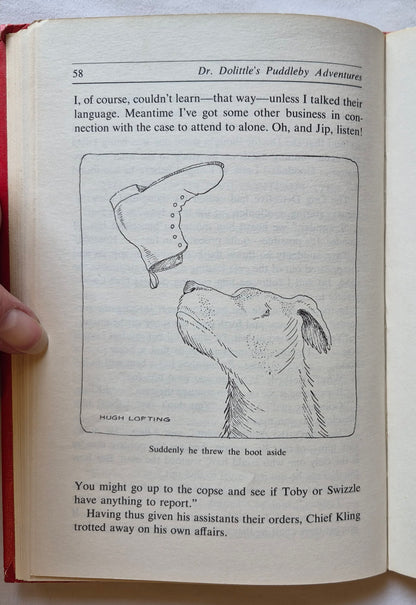 Doctor Dolittle's Puddleby Adventures von Hugh Lofting (Gut, 1952, HC, 150 Seiten, Weekly Reader Book Club)