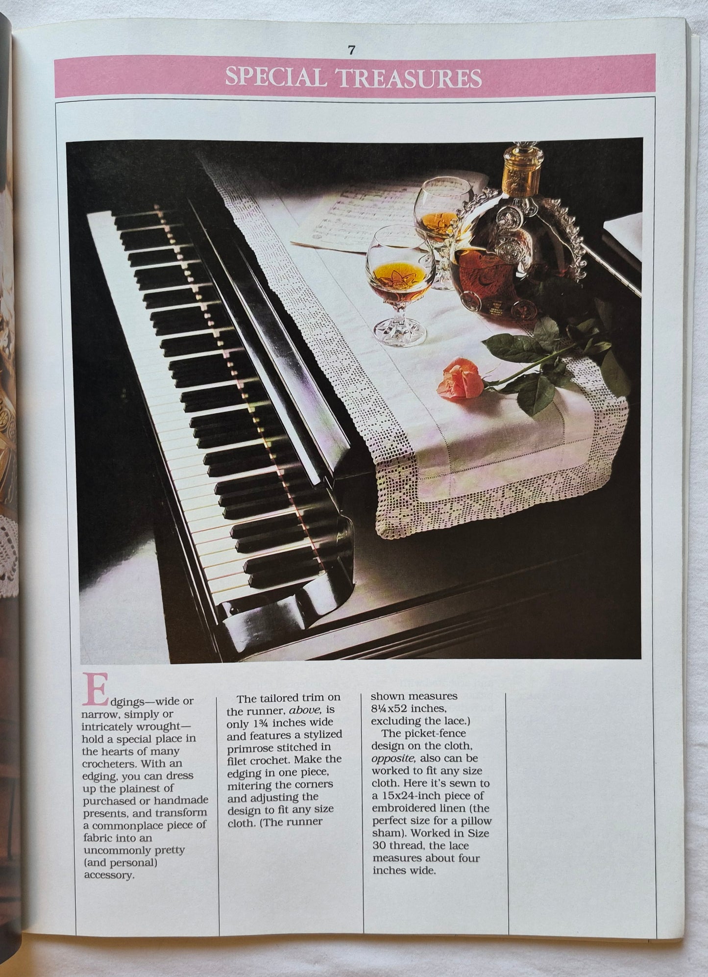 Better Homes and Gardens Weiße Häkelarbeiten Herausgeber Gerald M. Knox (Sehr gut, 1988, Taschenbuch, 80 Seiten, Meredith Corp.)