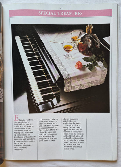 Better Homes and Gardens Weiße Häkelarbeiten Herausgeber Gerald M. Knox (Sehr gut, 1988, Taschenbuch, 80 Seiten, Meredith Corp.)
