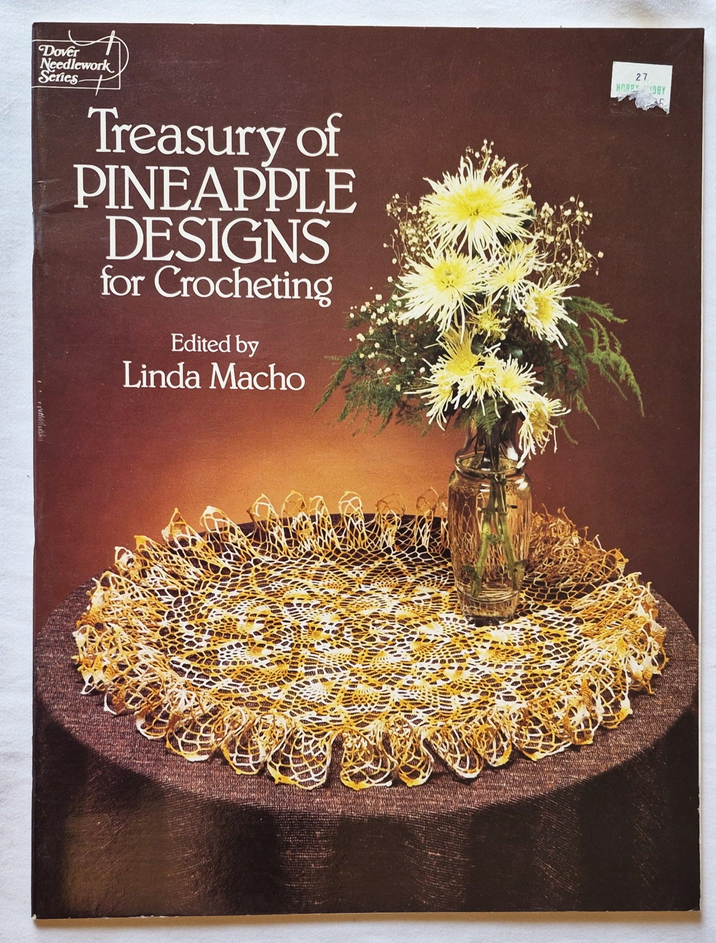Treasury of Pineapple Designs for Crocheting Herausgeberin Linda Macho (Sehr gut, 1983, Paperback, 48 S., Dover)