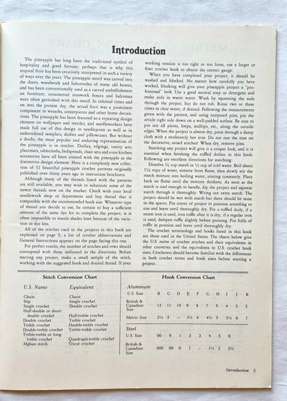 Treasury of Pineapple Designs for Crocheting Herausgeberin Linda Macho (Sehr gut, 1983, Paperback, 48 S., Dover)
