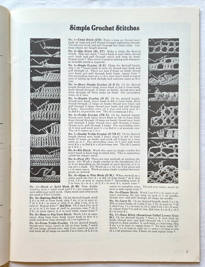 Treasury of Pineapple Designs for Crocheting Herausgeberin Linda Macho (Sehr gut, 1983, Paperback, 48 S., Dover)