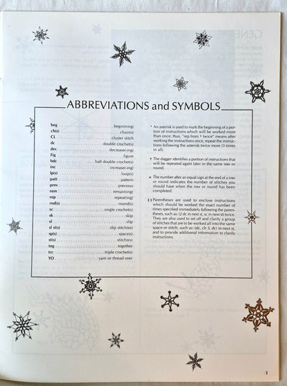 More Snowflakes in Crochet Thread by Mary Thomas (Sehr gut, 1985, Broschiert, 17 Seiten, American School of Needlework)