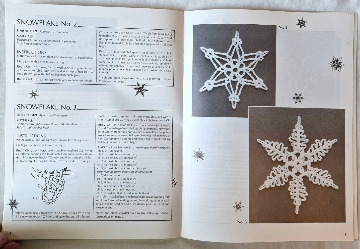 More Snowflakes in Crochet Thread by Mary Thomas (Sehr gut, 1985, Broschiert, 17 Seiten, American School of Needlework)