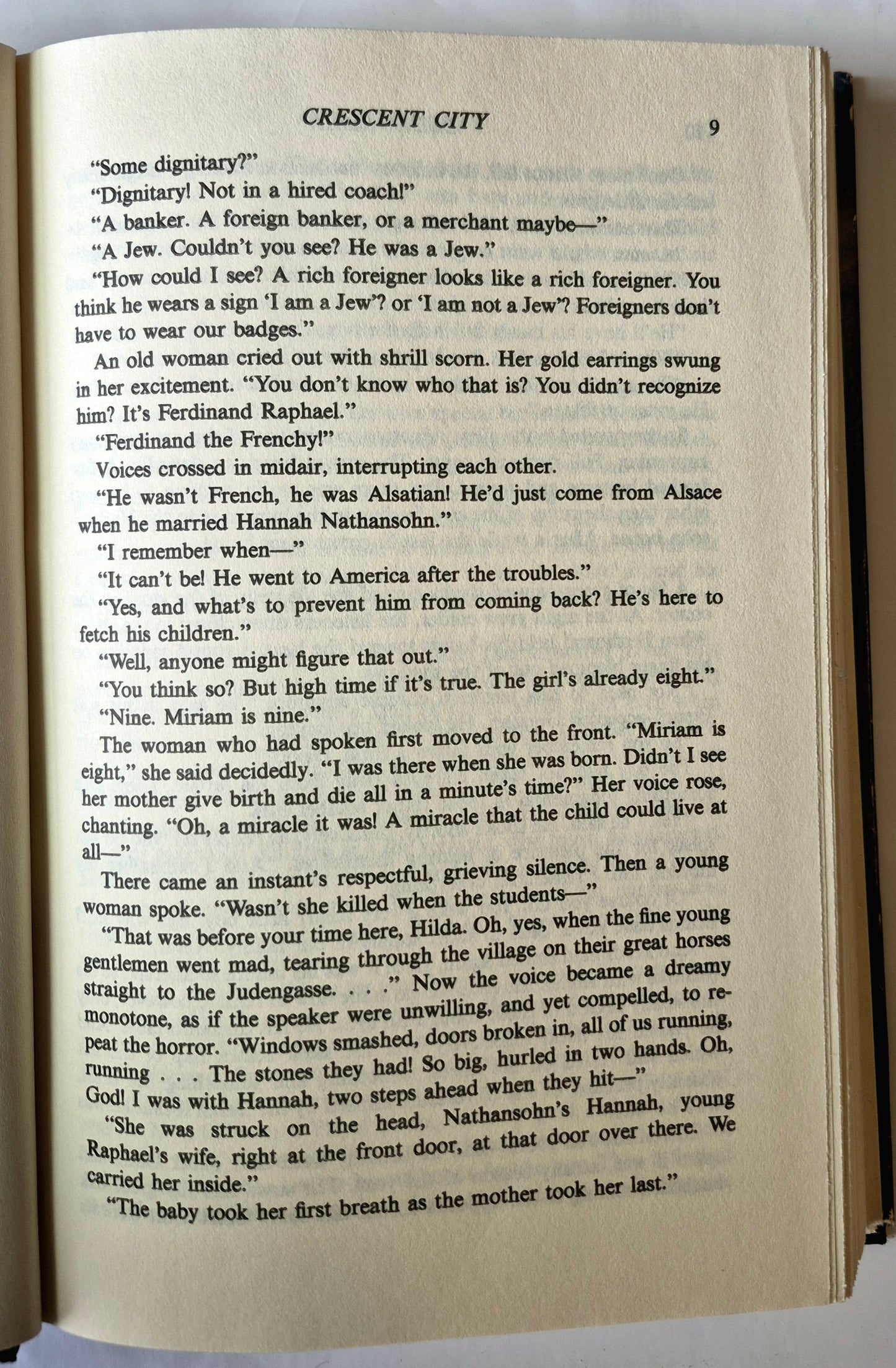 Crescent City von Belva Plain (Sehr gut, 1984, gebunden, 383 Seiten, Delacorte Press)