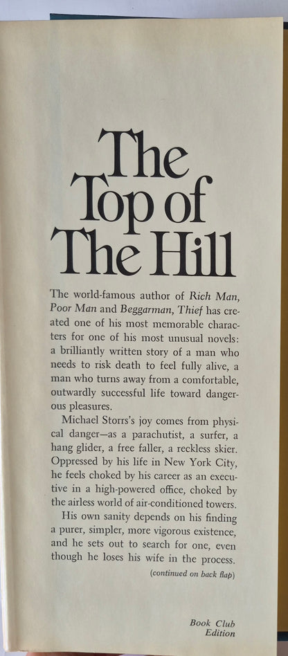 The Top of the Hill von Irwin Shaw (Sehr gut, 1979, HC, 281 S., Delacorte Press)