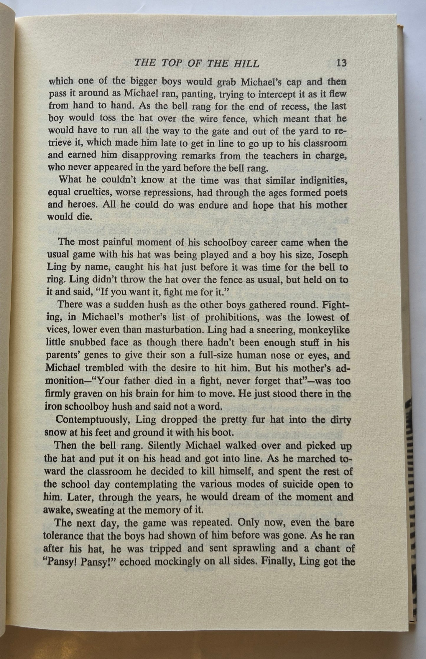 The Top of the Hill von Irwin Shaw (Sehr gut, 1979, HC, 281 S., Delacorte Press)