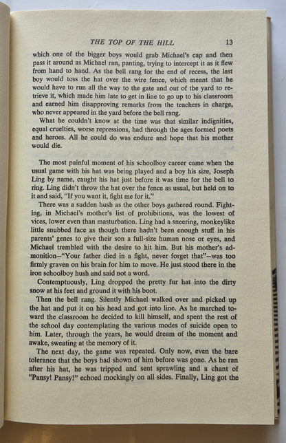 The Top of the Hill von Irwin Shaw (Sehr gut, 1979, HC, 281 S., Delacorte Press)