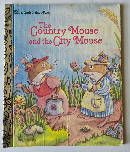 The Country Mouse and the City Mouse by Alan Benjamin; Jeffrey Severn (Good, 1987, Pbk, 32 pgs, Western Pub)