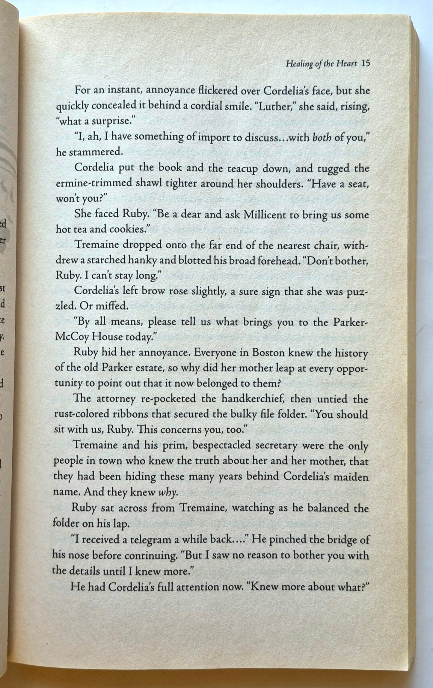 Healing of the Heart #3 von Loree Lough (Secrets of Sterling Street, Gut, 2016, Pbk, 272 Seiten, Whitaker House)